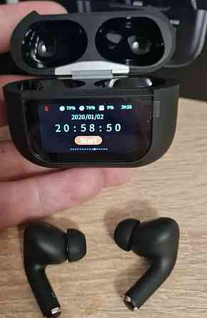 Беспроводные наушники с дисплеем Xiaomi Tour Pro6 ANC Black Screen. Киев