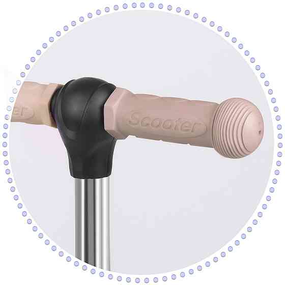 Самокат дитячий триколісний Ricokids Todi бежевий Київ