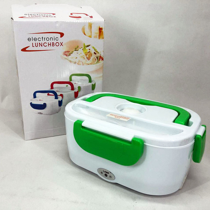 Боксы для еды с подогревом Lunch Heater 220 V, Контейнер для раздельного питания Термос еды GH-38 Киев - изображение 5