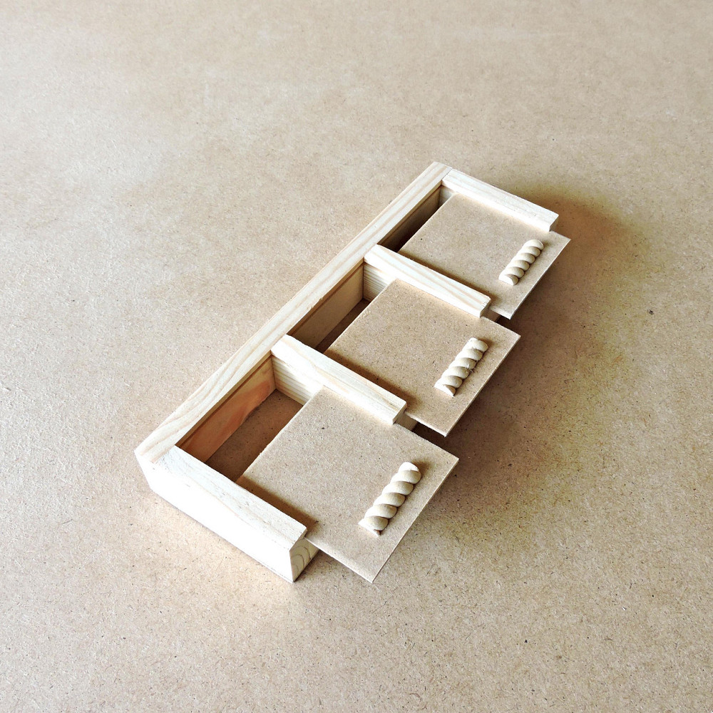 Пенал дерев'яний "Нарцис 3" 10х30х4см Миколаїв - фото 1