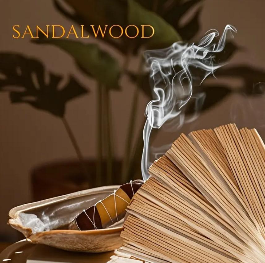 Ароматичні палички "Сандале дерево", 22 см. Преміум пахощі "Sandalwood" (набір 30 шт.) Київ - фото 3