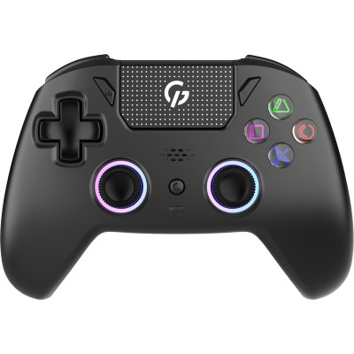 Геймпад GamePro 2.4G/BT 5.1/USB (Switch/PC/PS/iOS/Android) RGB Black (GPS20B) Вінниця - фото 1