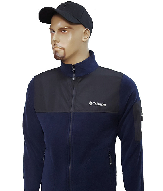 Мужская тактическая флиска COLUMBIA+ FLEECE MEN'S HOODIE Киев - изображение 3