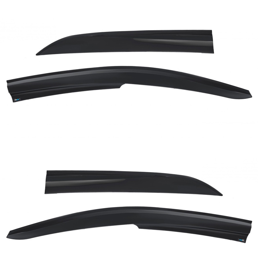 Дефлекторы окон (ветровики) Toyota Corolla 2007-2012, 4шт, SunPlex, седан, на скотче Винница - изображение 1