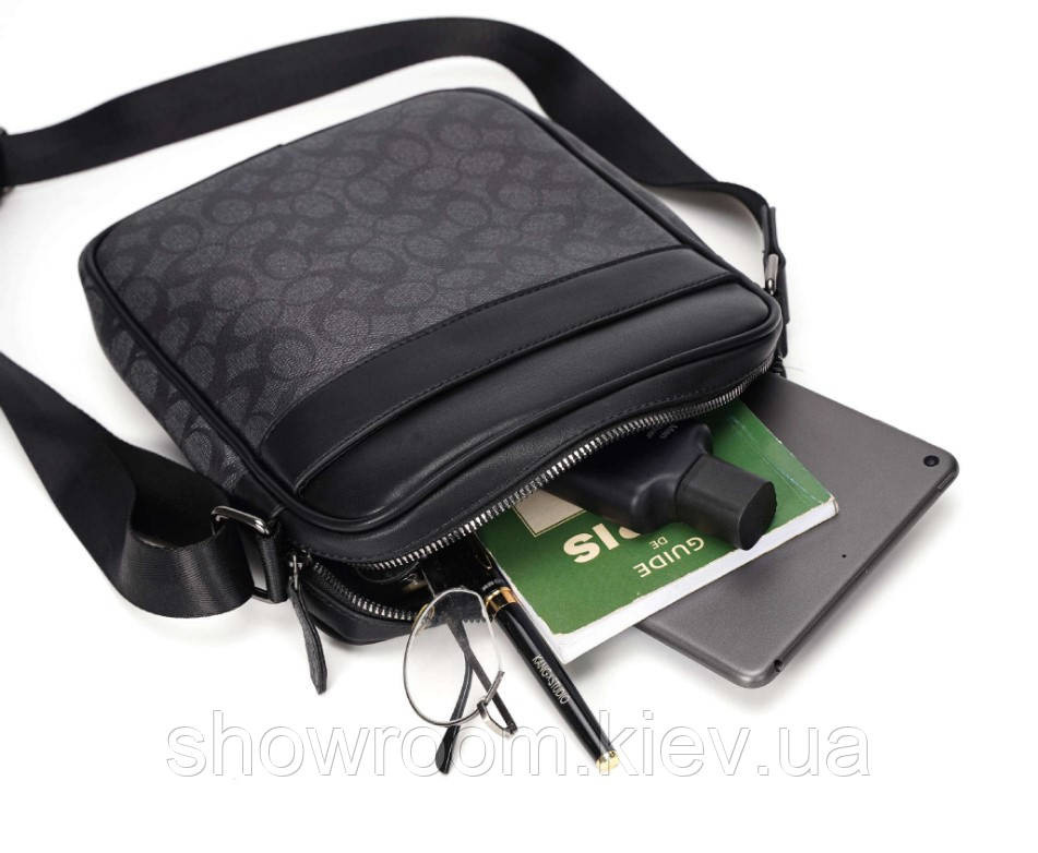 Чоловічі стильні сумки через плече Prestige (4027) Київ - фото 7