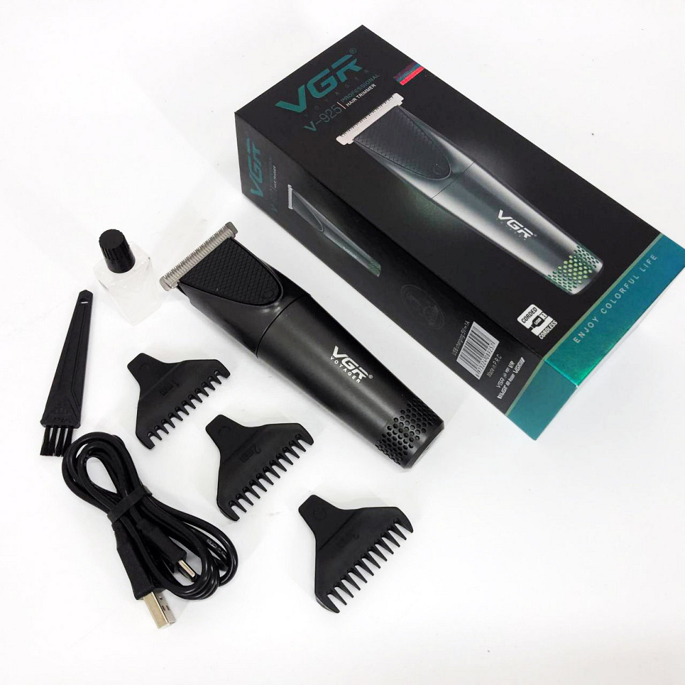 Бездротові машинки для стрижки легкі, Машинка для стрижки волосся з регульованою довжиною DI-63 Київ - фото 10