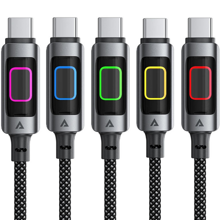 Кабель USB 2.0 Type-C M-M, 1.2 м 60W C21-03 Black Acefast Вінниця - фото 5