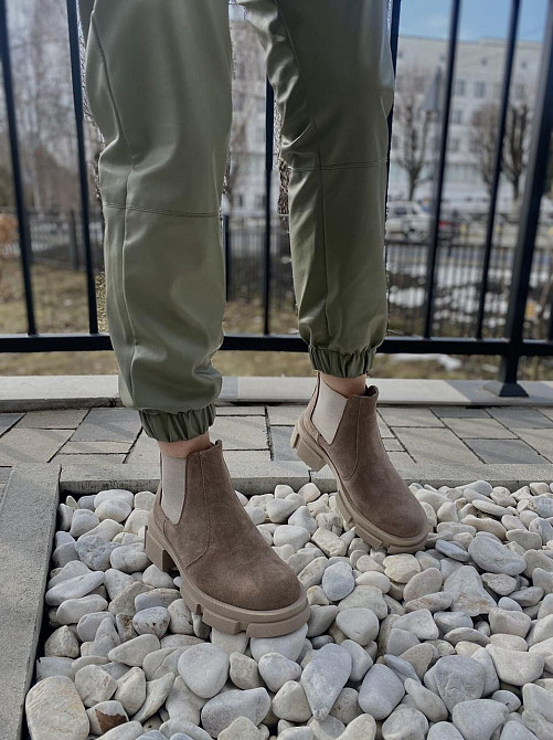 Черевики жіночі M.KRAFT капучино замша натуральна 40р. (4347) Коломыя - изображение 7