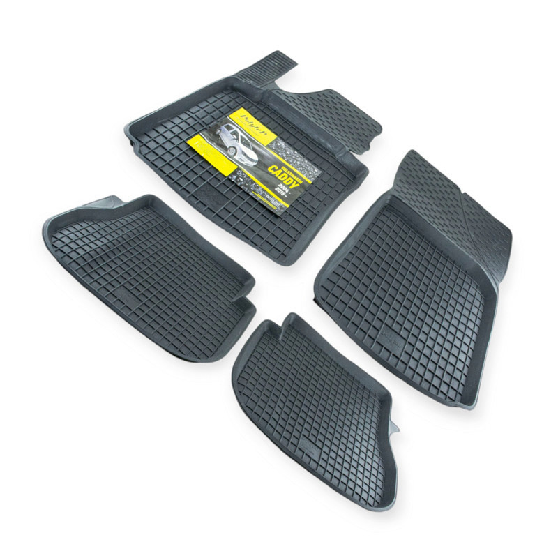 Коврики vw caddy 2004-2015 борт 2,5см (4шт) салона Мукачево - изображение 1