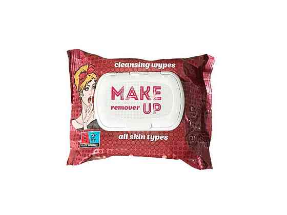 Вологі серветки для зняття макіяжу 24шт Beauty (клапан) ТМ МІ МІ Київ