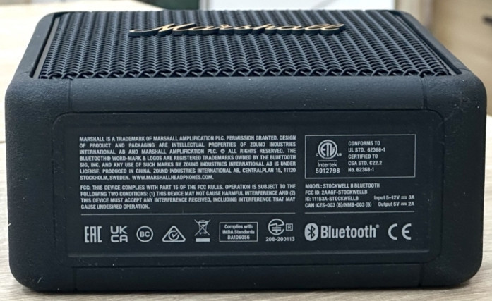 Мультімедійна акустика Marshall Stockwell II Bluetooth Оргінал. Харків - фото 2