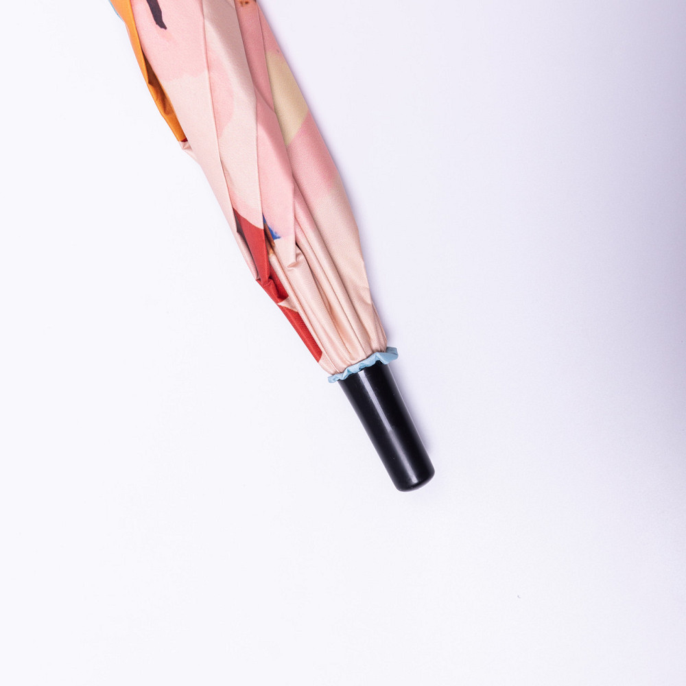 Парасолька дитяча механічна елегантна з принтом міцна надійна з поліестеру діаметр 90 см HP-23-13R Київ - фото 5