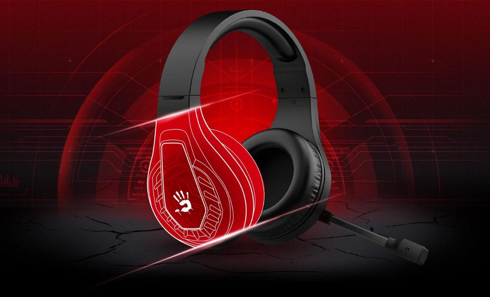 Гарнітура A4Tech Bloody G230 Black Чорний Харків - фото 12
