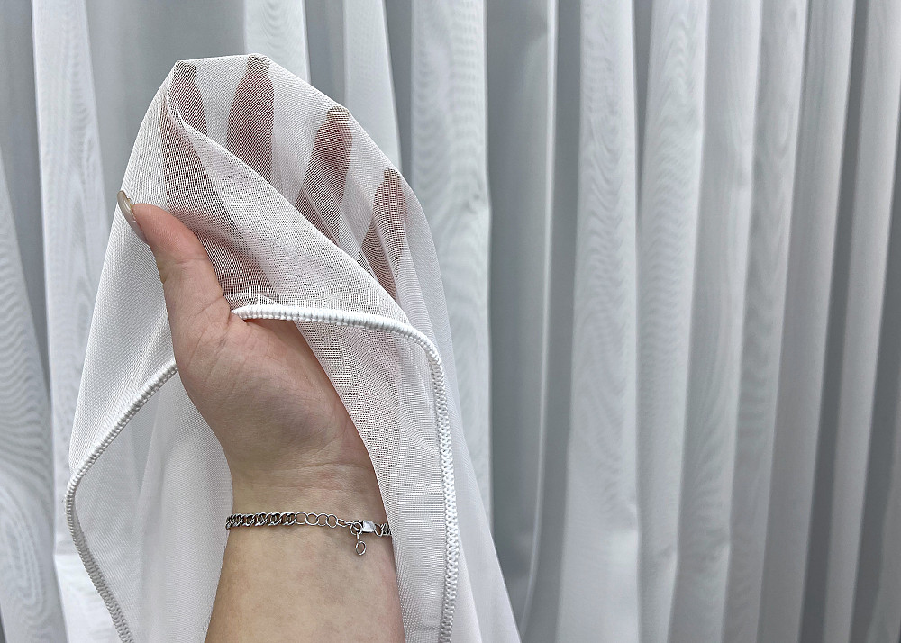 Тюль французька сітка “Belle” колір білий 1964т Київ - фото 3