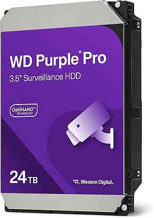 Накопичувач HDD SATA 24.0TB WD Purple Pro 7200 rpm 512 MB (WD241PURP) ( 17522 ) Харків