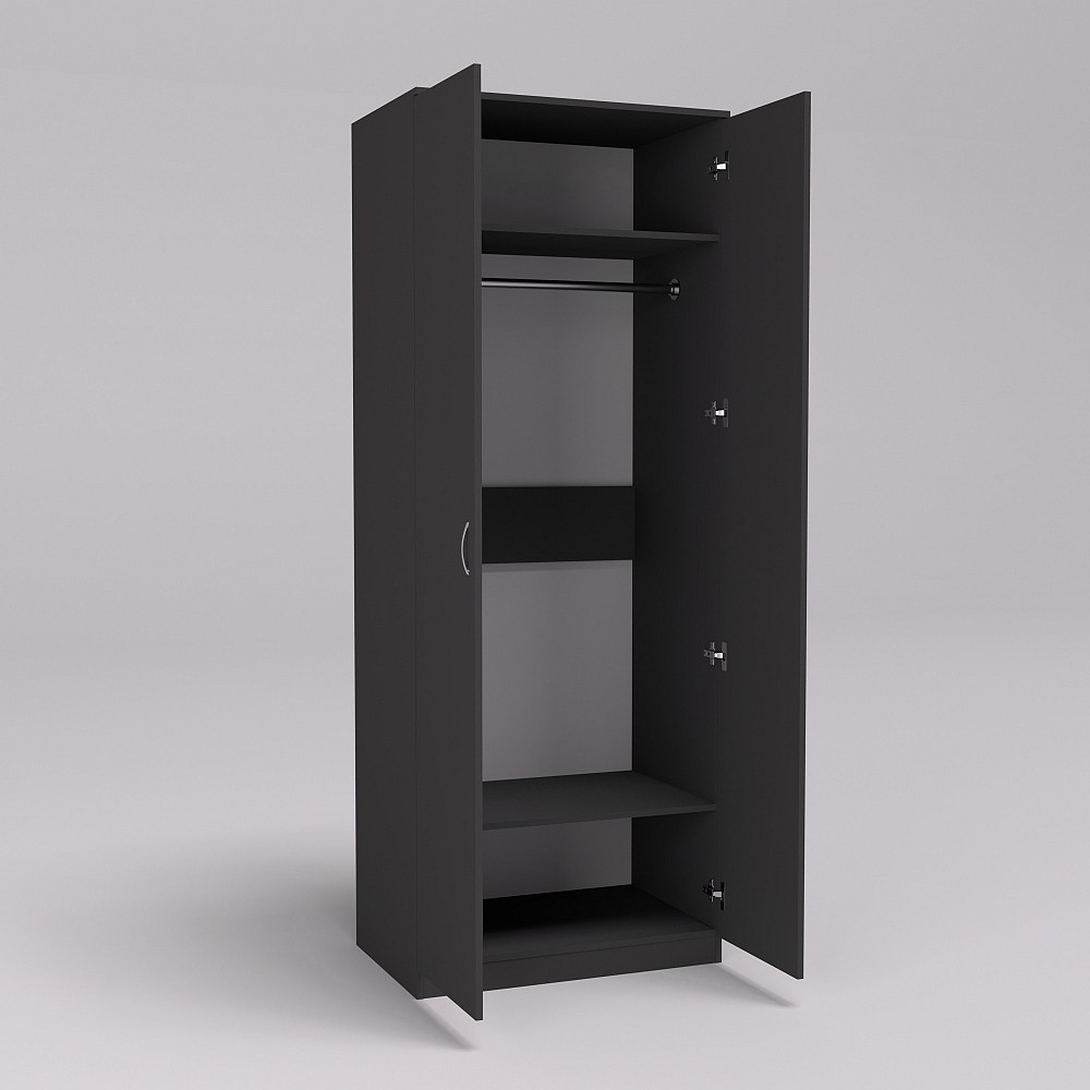 Шкаф офисный ОШ-1, Антрацит, 800/520/2100 Львов - изображение 2