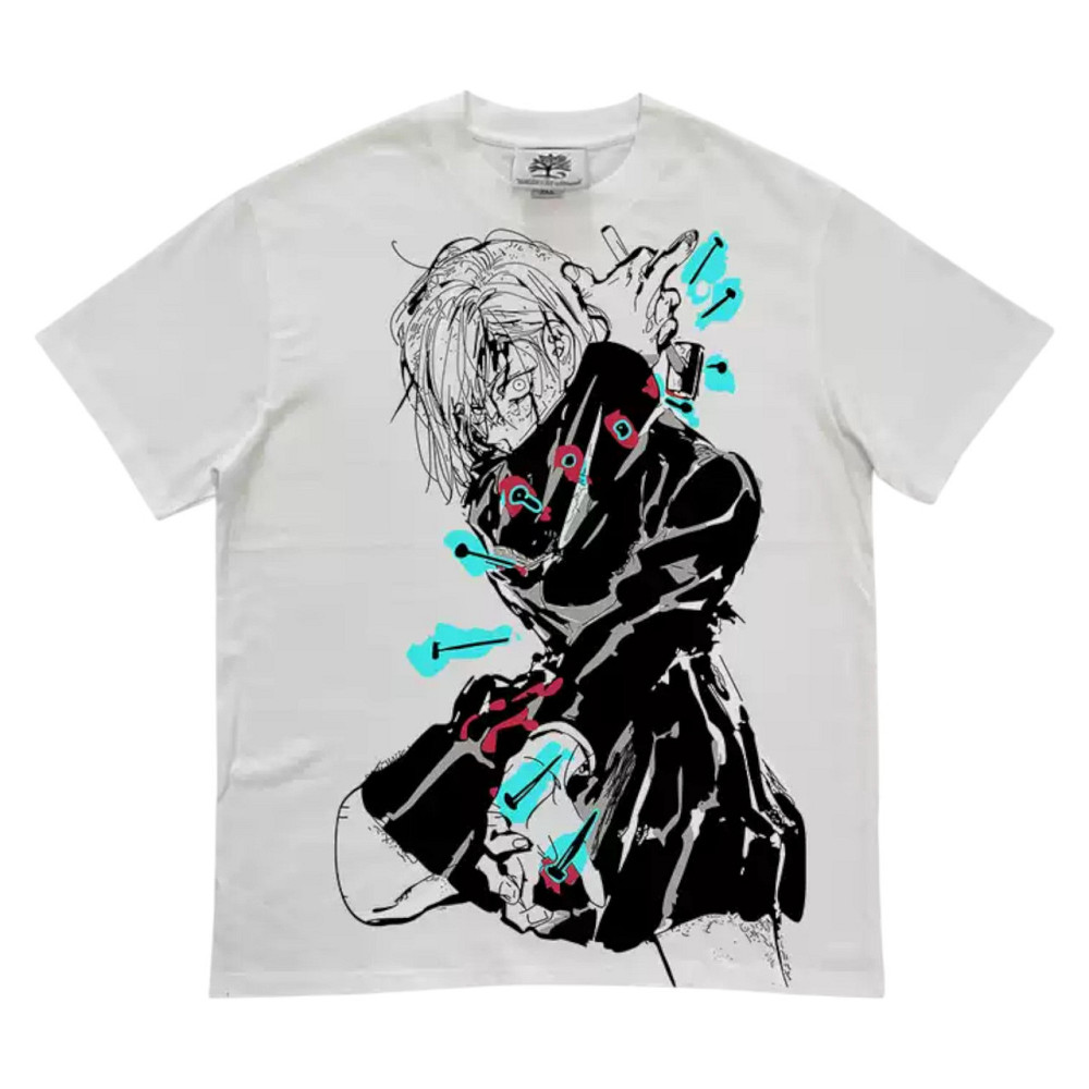 Футболка мужская с принтом аниме Аниме Джуджутсу Каисен Нобара оверсайз (S/M/L) Черний Днепр - изображение 1