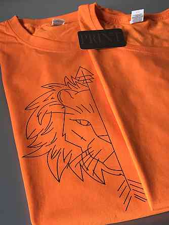 Парні футболки для хлопця та дівчини ЛЕВ/ЛЬВИЦЯ Чернівці