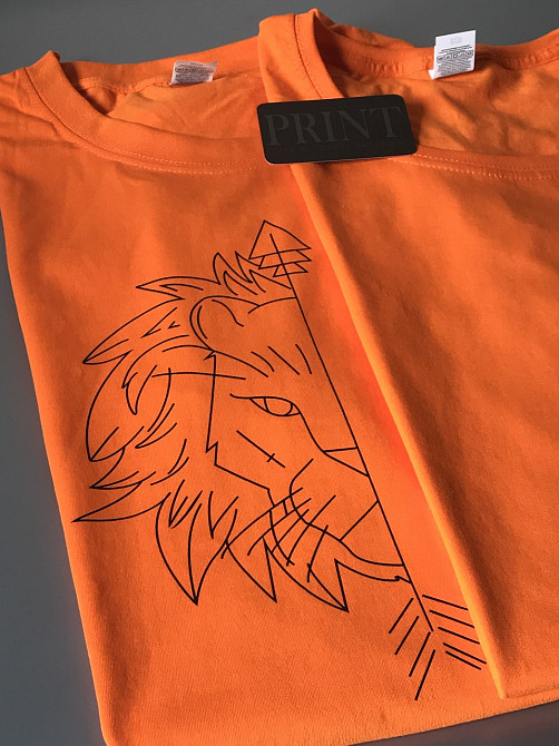 Парні футболки для хлопця та дівчини ЛЕВ/ЛЬВИЦЯ Чернівці - фото 5