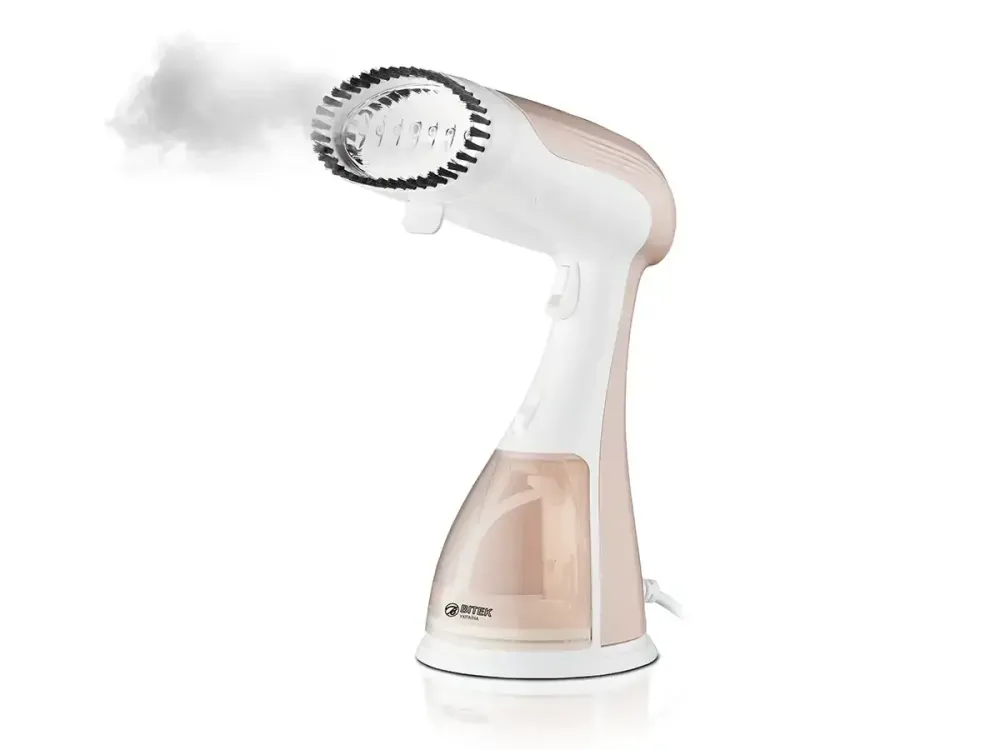 Відпарювач ручний BITEK BT-1214 1500Вт, 300 мл, з щіткою для вертикального та швидкого відпарювання одягу Одеса - фото 2