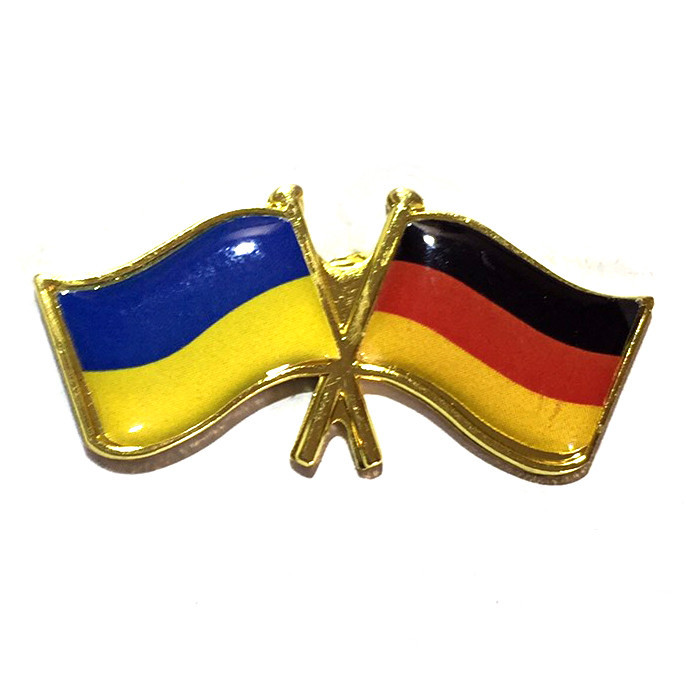 Значок флаг Украина Германия Киев - изображение 1