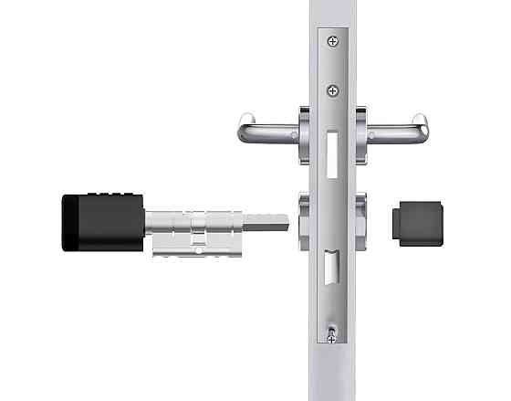 PES Cylinder 3 з клавіатурою та сканером відбитків пальця чорний Київ