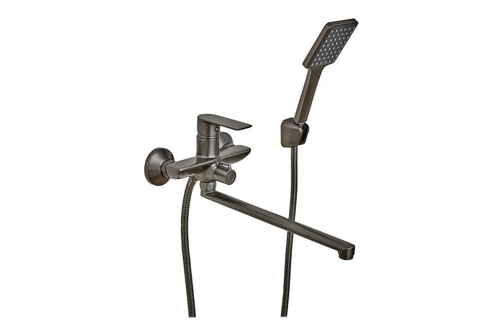 Змішувач для ванни HAIBA ALEX 006 euro GRAPHITE Харків - фото 1