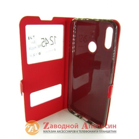 Чехол книга Huawei P Smart 2019 honor 10 lite (HRY-LX1) Smart Case red Одесса - изображение 9