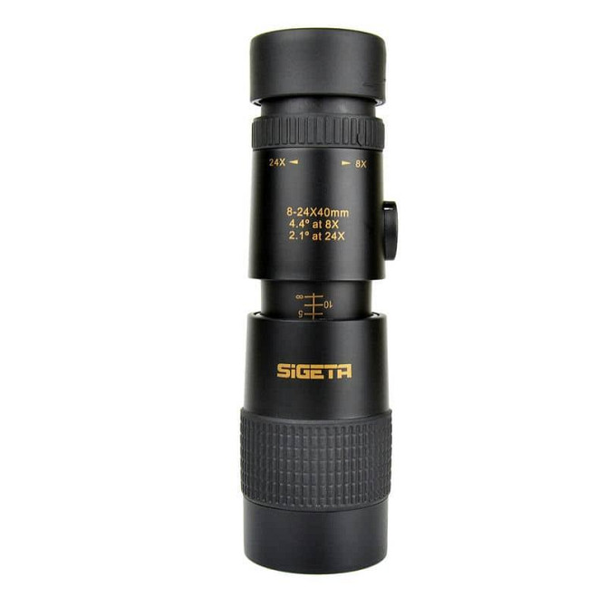 Мощный монокуляр Sigeta Haunt 8-24x40 (штатив, смартфон-адаптер) Винница - изображение 6