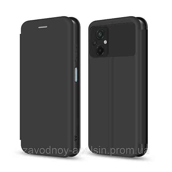 Чехол книжка Xiaomi Poco M5 Flip Case (черный) Одесса