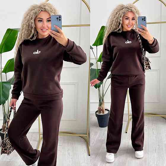 Женский спорт костюм со штанами палаццо Одесса