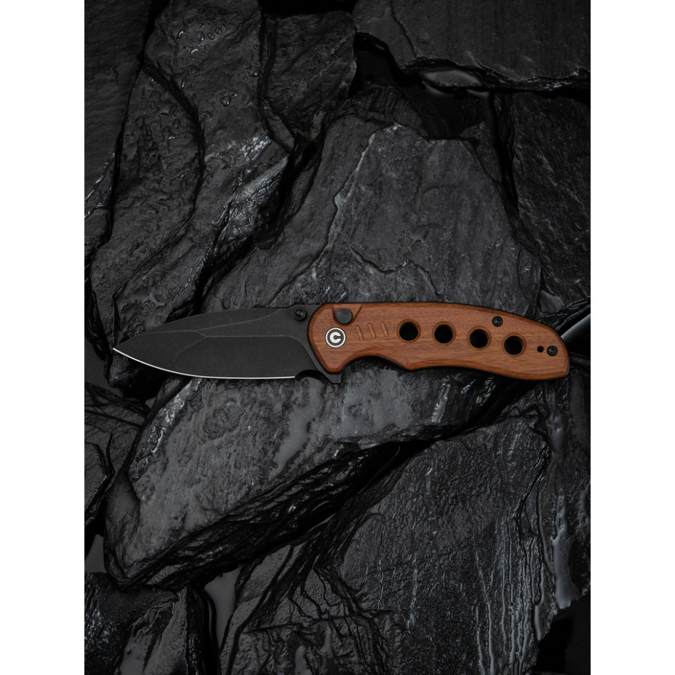 Ніж складаний кишеньковий Civivi Triptych, (7.6 см) 14C28N / Guibourtia Wood Киев - изображение 17