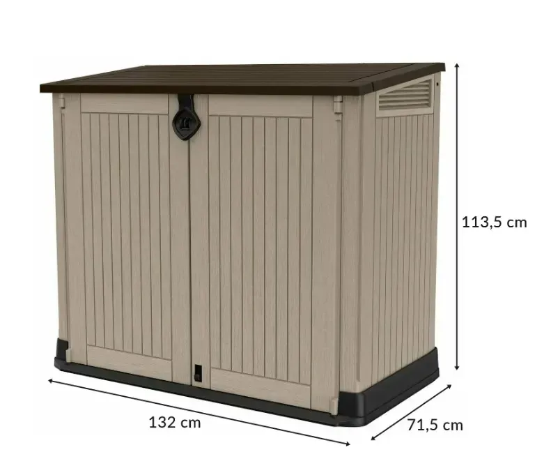 Ящик-шафа садова для зберігання Keter Store-It-Out Midi Київ - фото 2