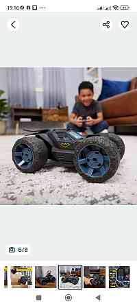 Машинка Бэтмен Бэтмобиль на радиоуправлении Batmobile Stunt Force. Харьков