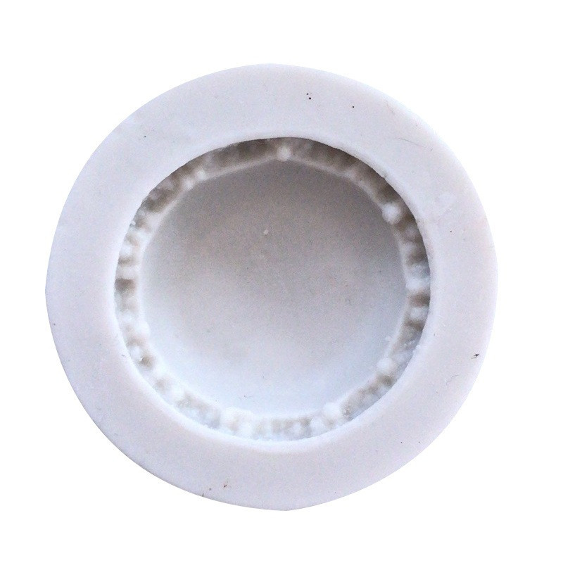 Силіконовий молд Макарун 45 мм сірий Київ - фото 3