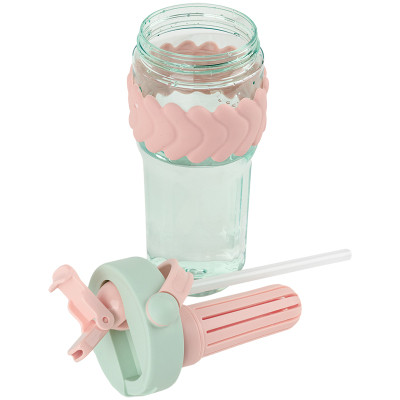 Бутылка для воды Kite 700 мл м'ятно-рожевий (K25-1230-3) Винница - изображение 4