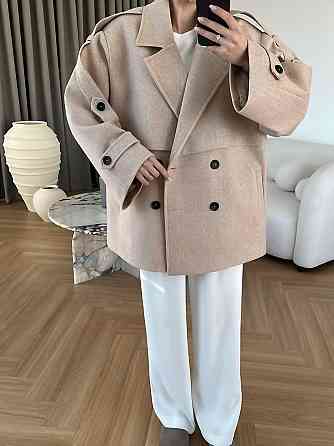 Женское короткое утепленное пальто оверсайз 42-46 Одесса