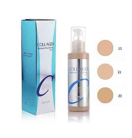 Тональный крем для лица Коллаген Collagen Moisture Foundation SPF15 (21) Enough 100 мл Киев