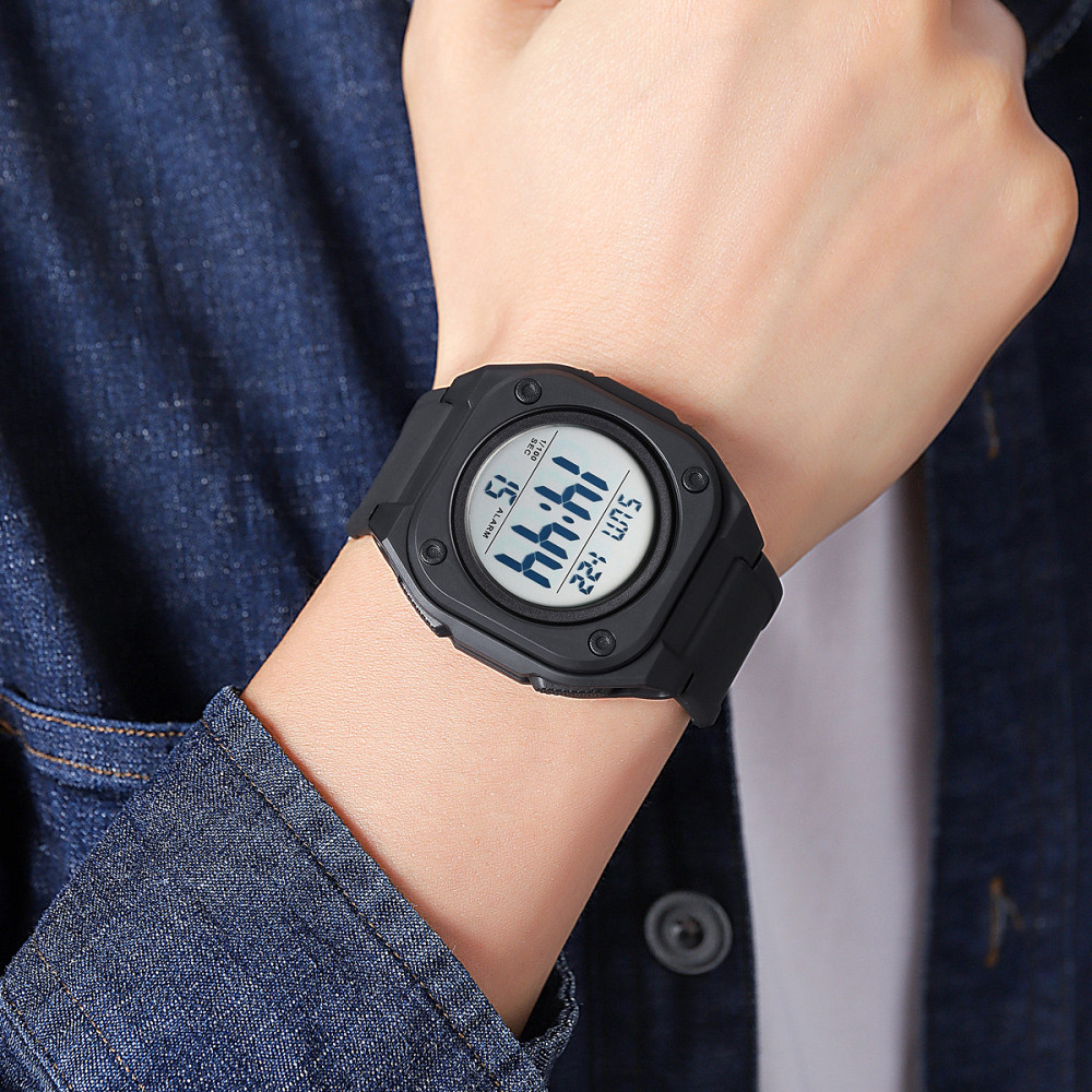 Skmei 2160BKWT Black-White SBR Київ - фото 3