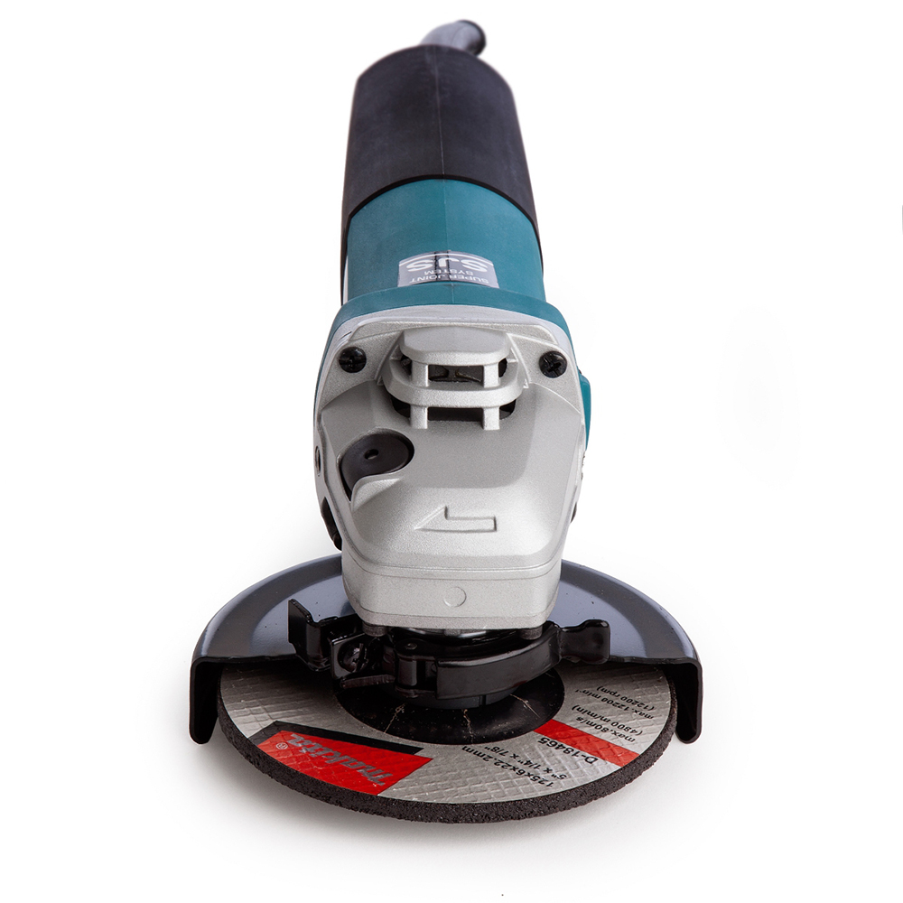 Професійна кутова шліфувальна машина Makita 9565 CVR: 1400 Вт, Ø диска 125х22,23 мм, 12000 об/хв, вага 2.4 кг Київ - фото 3