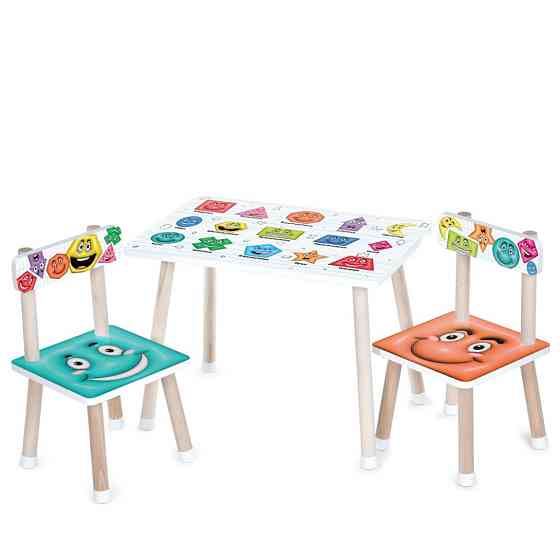 Дитячий Столик M 501-4 стільниця 60 х 40 см, 2 стільчики Вінниця