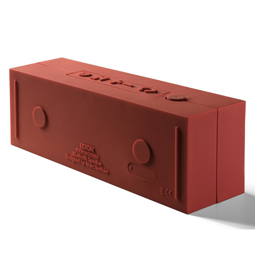 Динамік Lexon Tykho booster stereo 10 Вт (24 x 8 см) Червоний Вінниця - фото 3