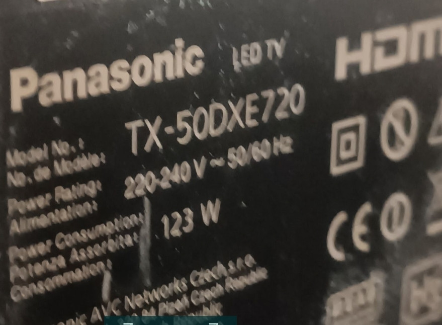 Телевизор Panasonic TX50DXE720 Харьков - изображение 1