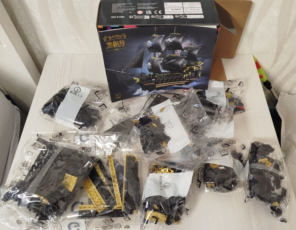 Конструктор корабель Чорна Перлина (+1000деталей) Харків - фото 2