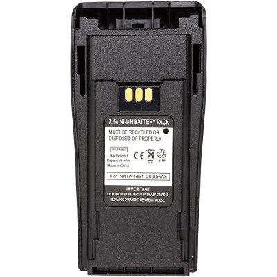 Аккумуляторная батарея Motorola CP040 Ni-MH 7.5V 2000mAh Power-Time (PTM-040) Винница - изображение 4