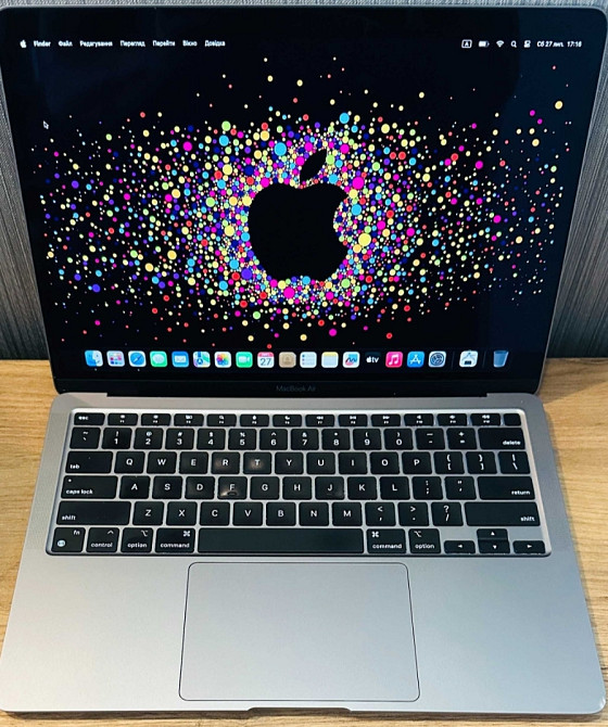 Ноутбук: MacBook Air 13 (2020) M1 RAM16GB , SSD 512Gb. Space Gray. Киев - изображение 7