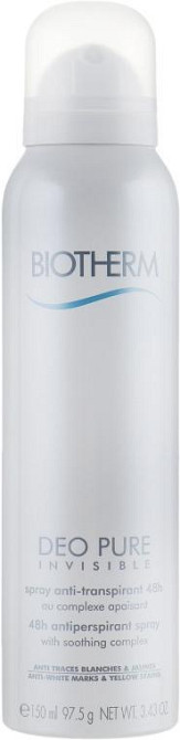 Дезодорант-спрей Biotherm Deo Pure Invisible Spray Anti-Transpirant 48H 150ml Славянск - изображение 2
