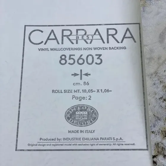 Шпалери Emiliana Parati Carrara Best 85603 Київ