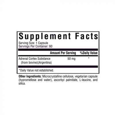 Витаминно-минеральный комплекс Seeking Health Поддержка надпочечников, Adrenal Cortex, 60 капсул (SKH-52009) Винница