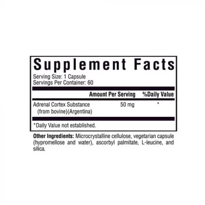 Витаминно-минеральный комплекс Seeking Health Поддержка надпочечников, Adrenal Cortex, 60 капсул (SKH-52009) Винница - изображение 2